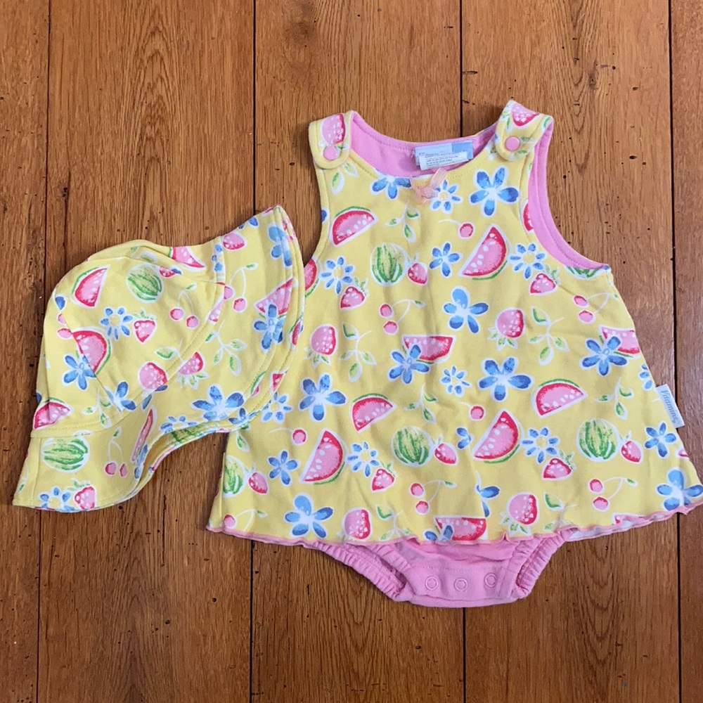 NWOT Sweet watermelon summer set